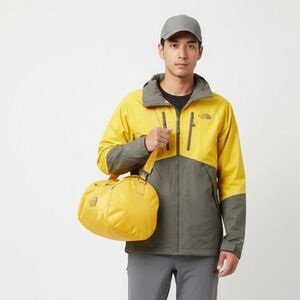 The North Face Men’s Gray & Yellow Zip Up Jacket S Small